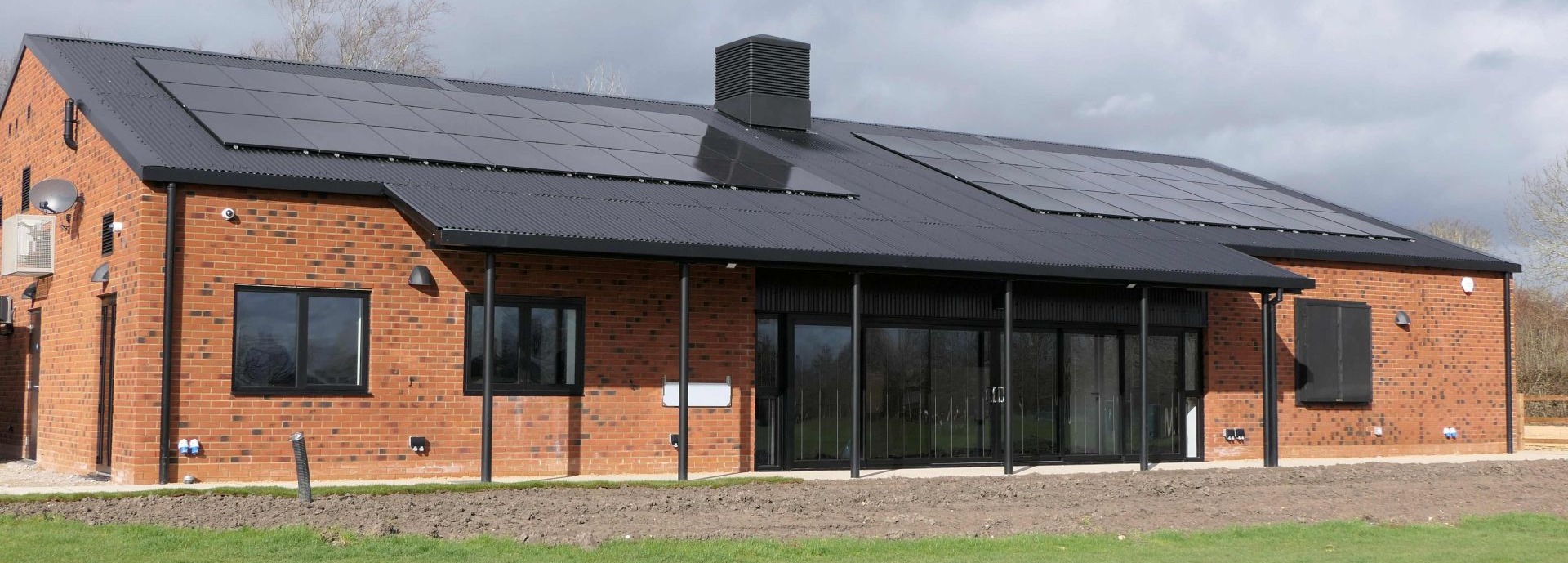 South east facing side 